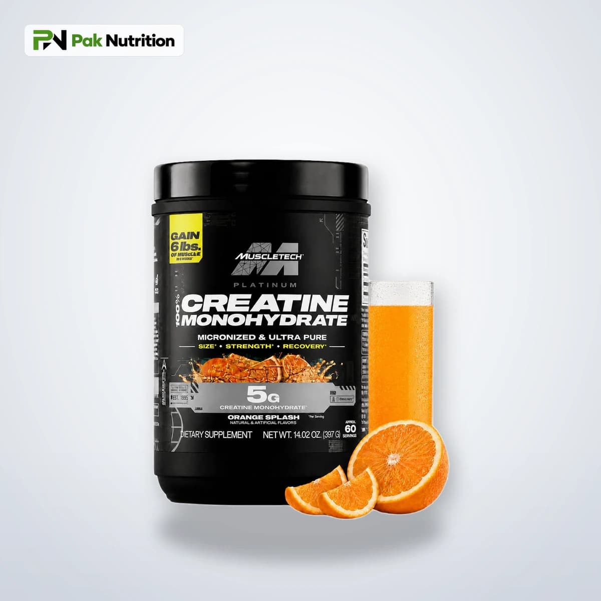 MUSCLE TECH PLATINUM 100% CREATINE — Hero