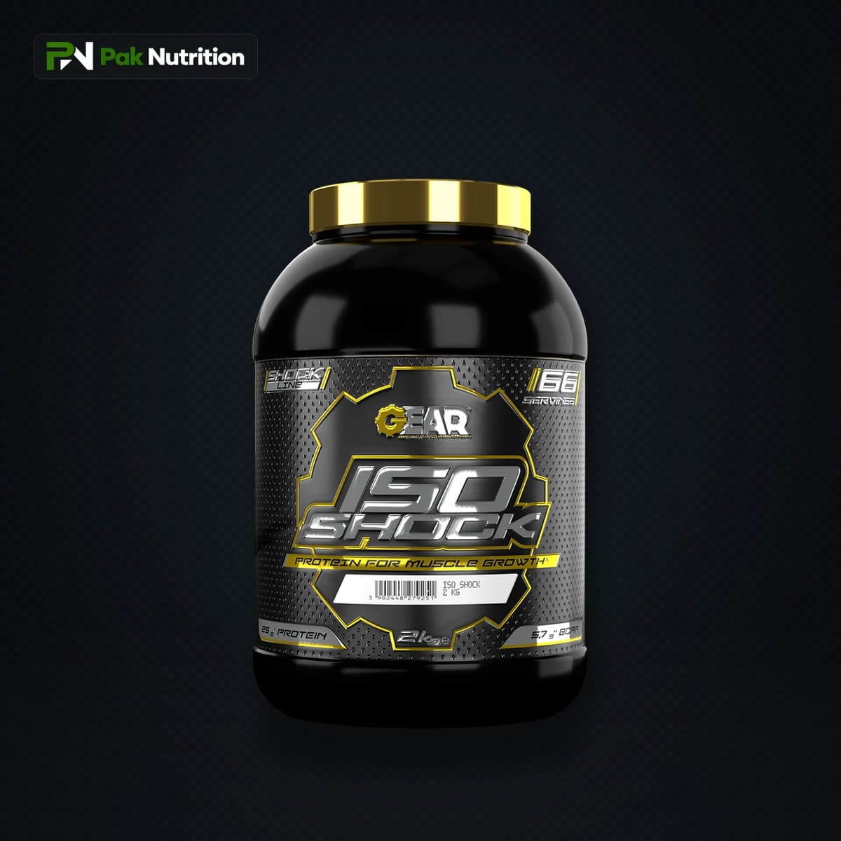 GEAR NUTRITION ISO SHOCK — Hero