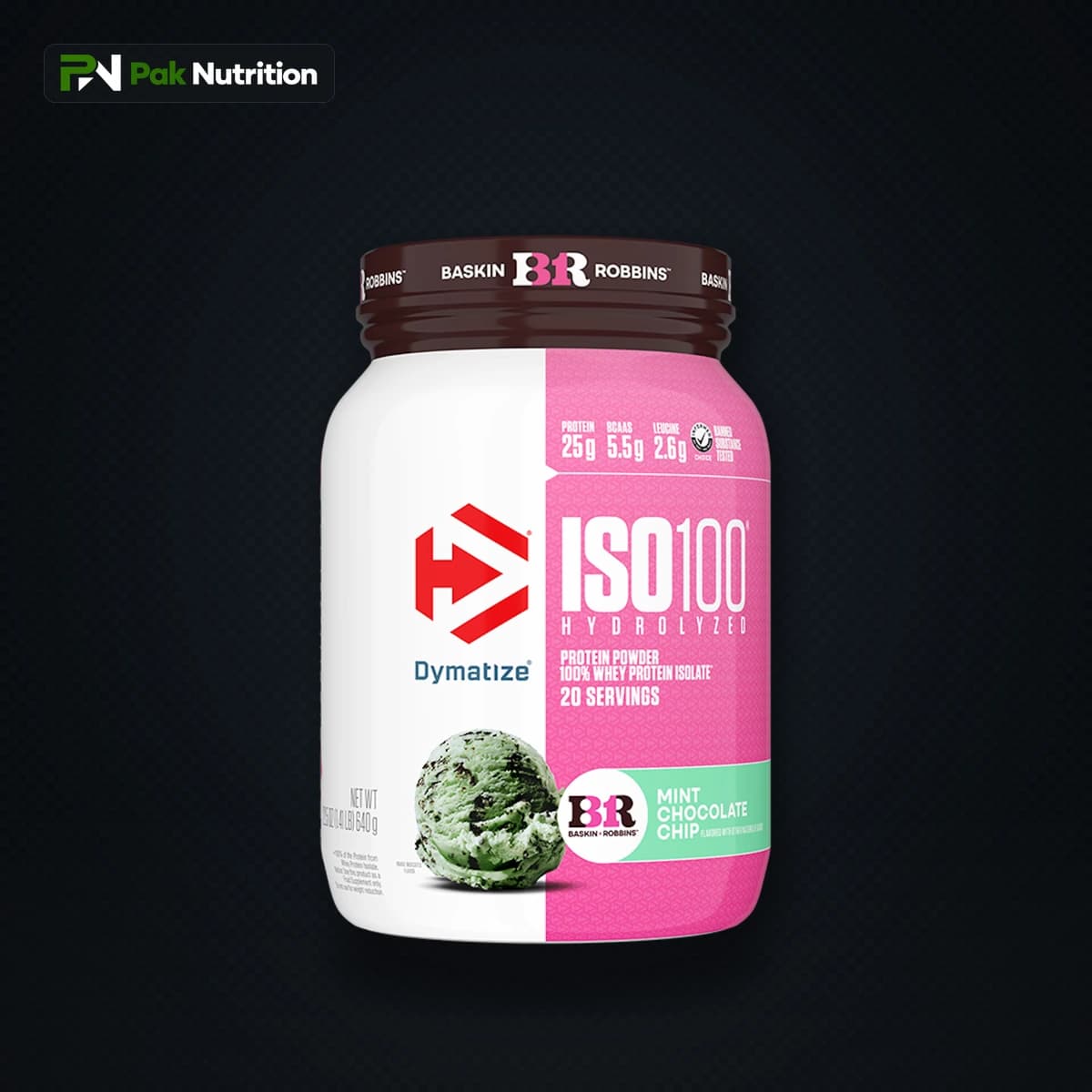 DYMATIZE ISO 100 — Hero