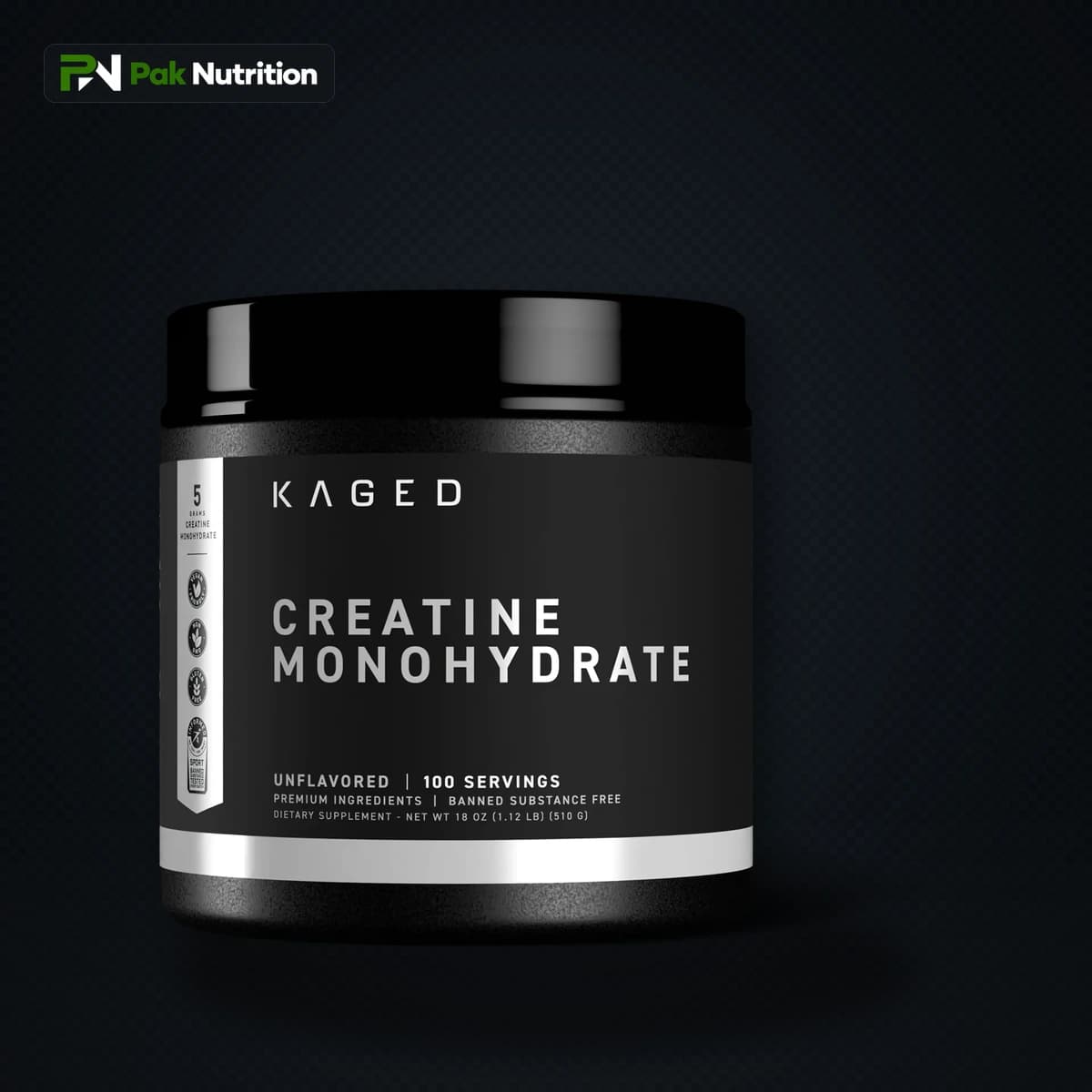 KAGED CREATINE MONOHYDRATE — Hero