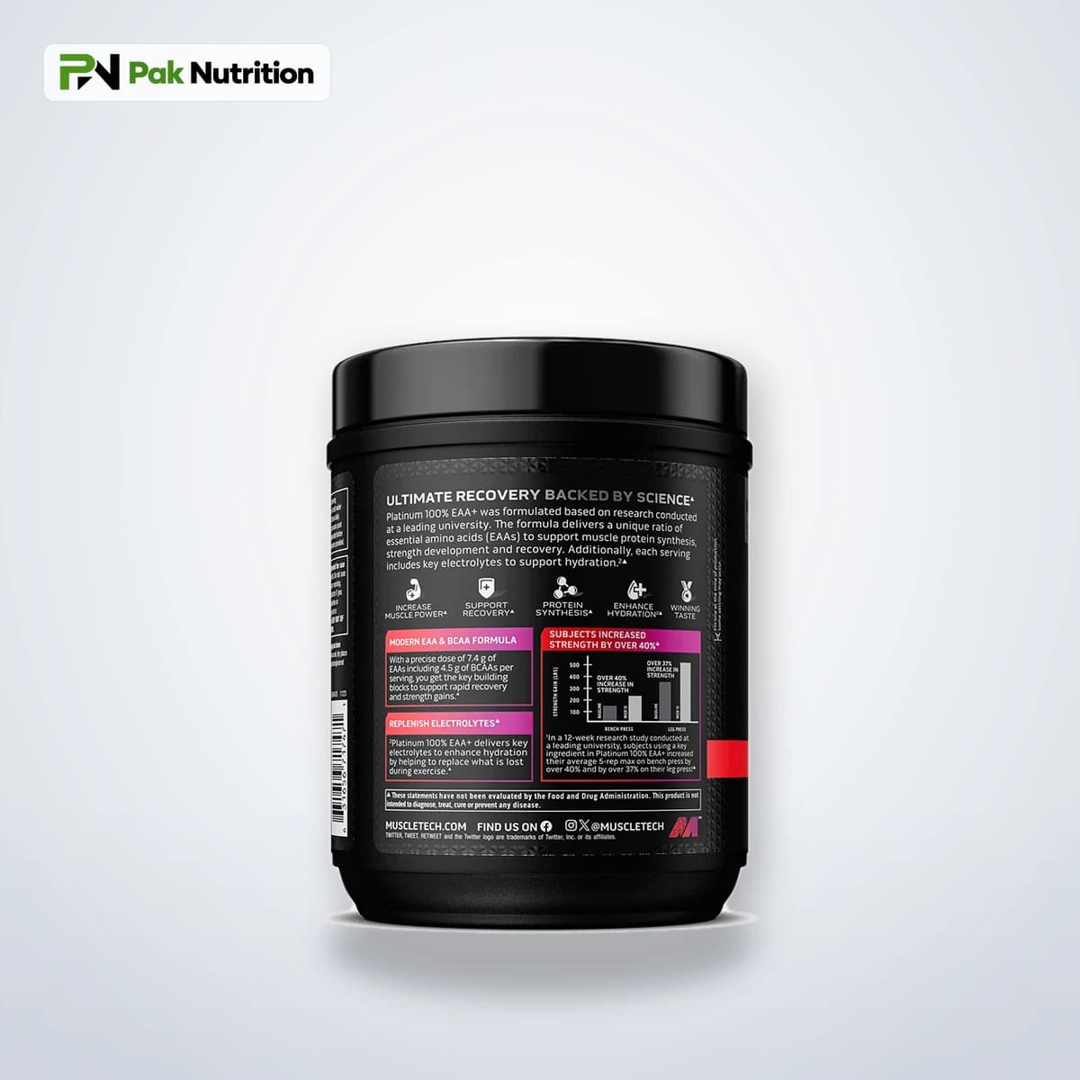 MUSCLE TECH PLATINUM 100% FISH OIL — Side