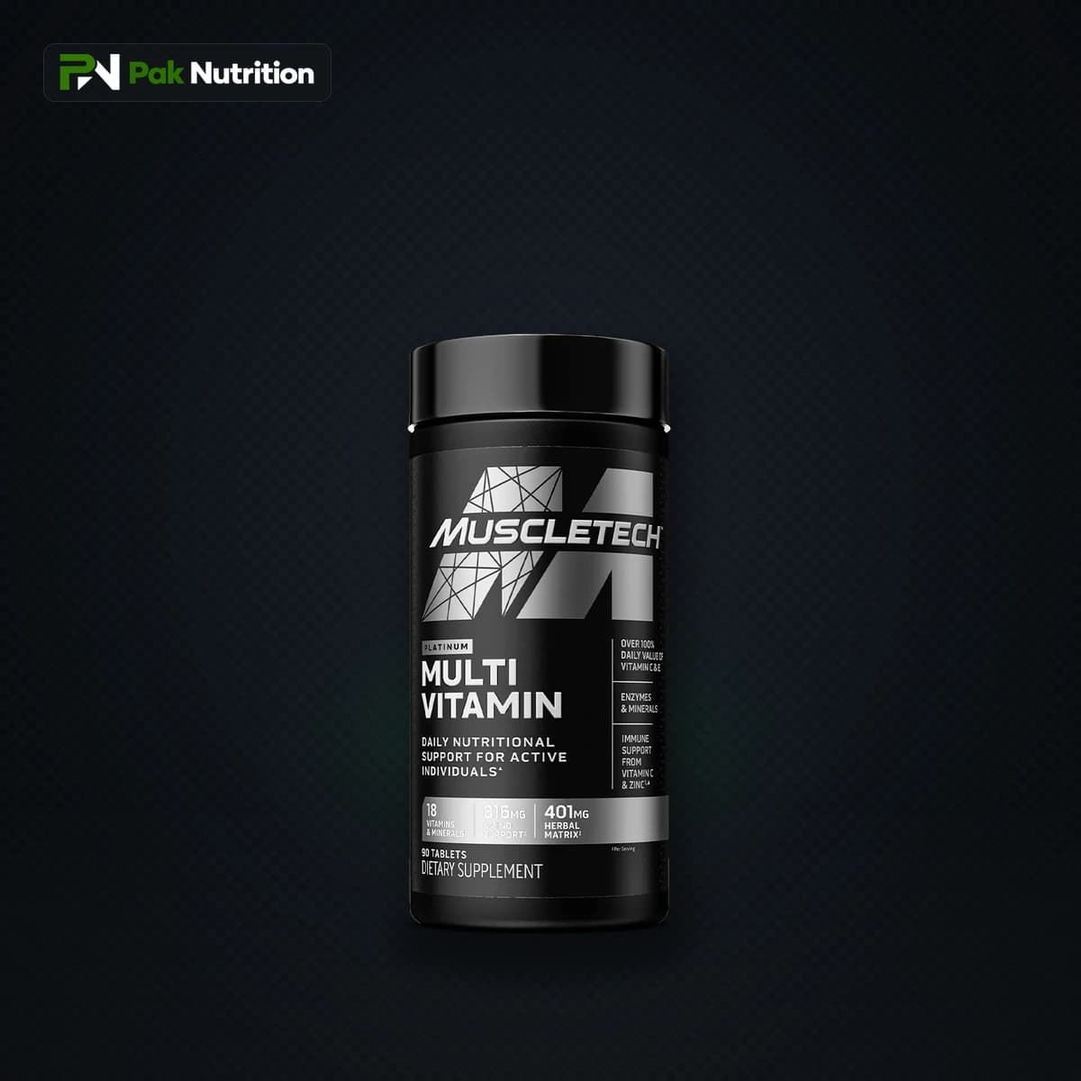 MUSCLE TECH PLATINUM MULTI VITAMIN — Hero